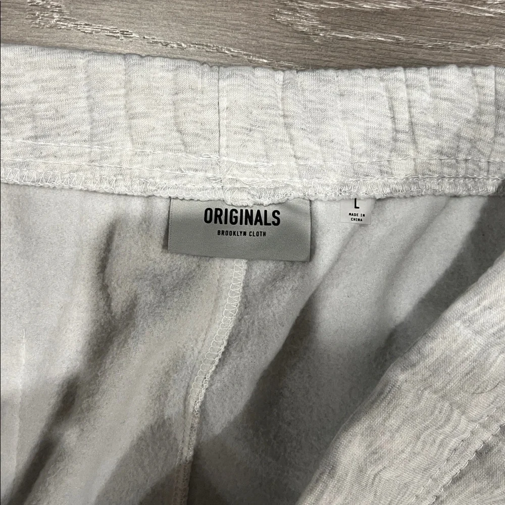 Brooklyn Cloth Light Gray Jogger Sweats